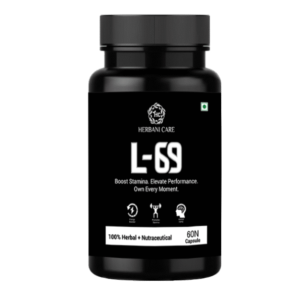 L-69 Capsule – Natural Energy, Strength & Performance Booster 750mg ( Bottle – 60Capsule )